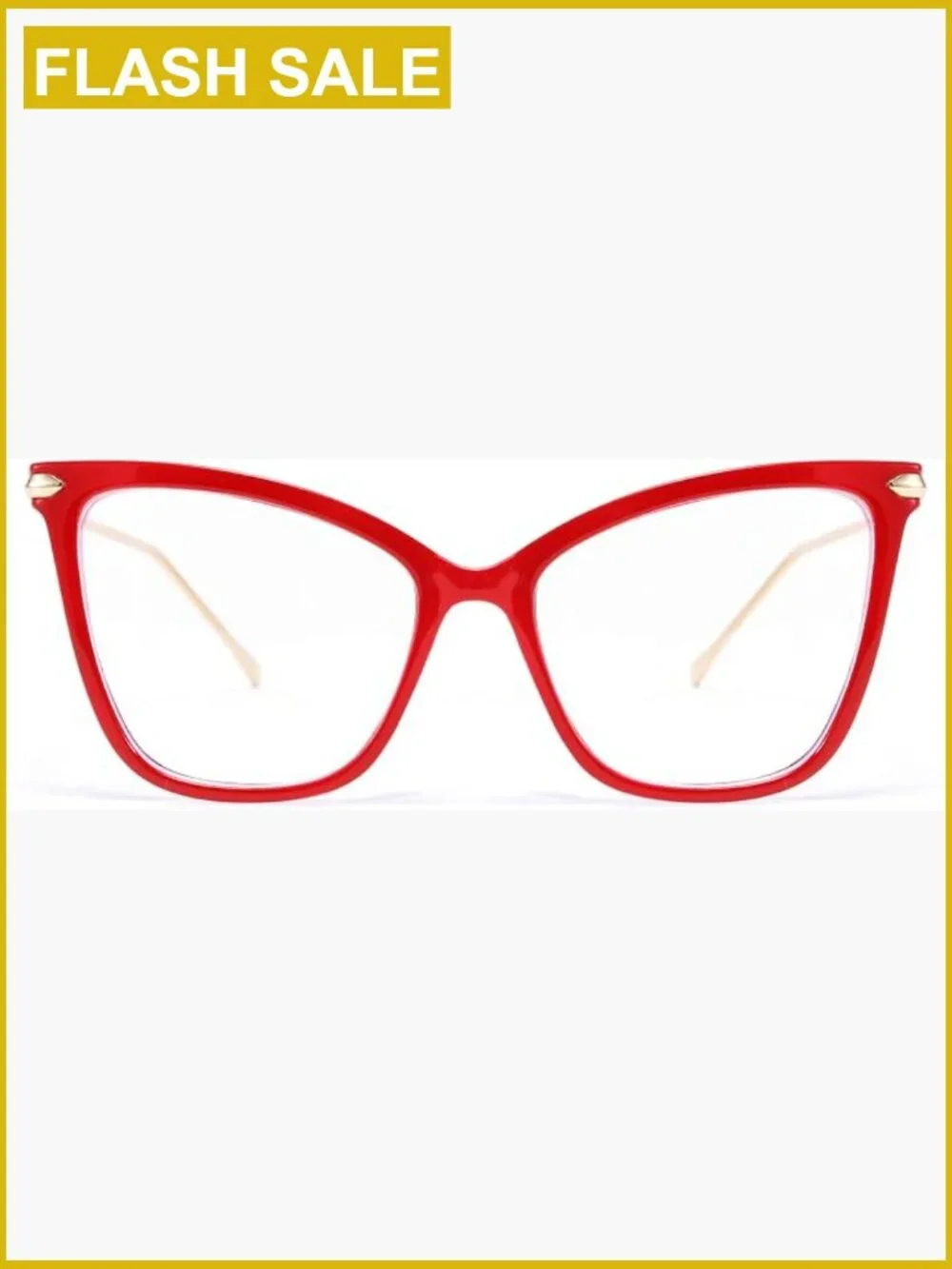 Oversized Cat Eye Blue Light Blocking Glasses